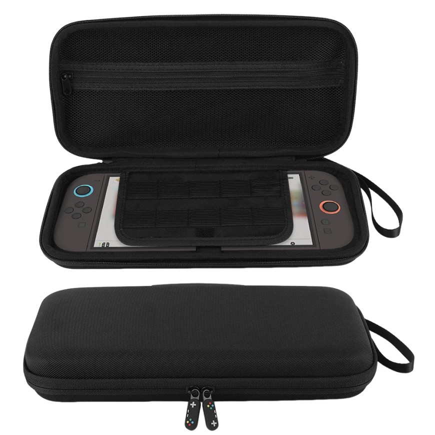 EVA Carrying Case for Switch 2 Portable Storage Bag Anti-scratch Zipper Handbag for Nintendo for Switch 2 Console & Accessories