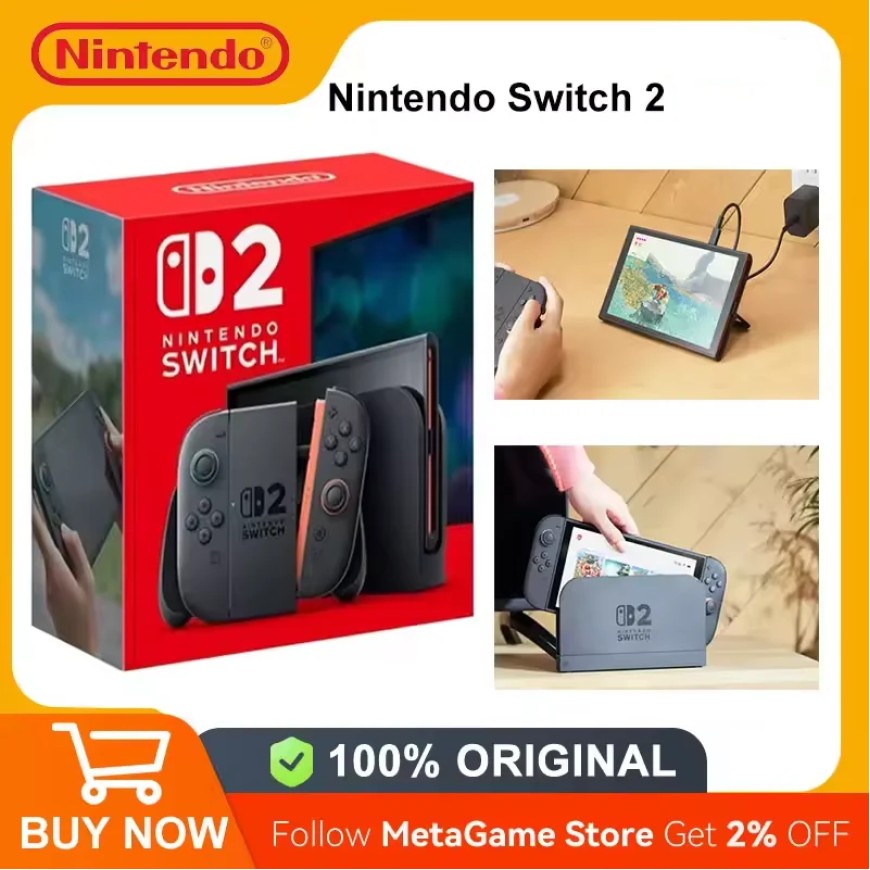 Nintendo Switch 2 Gaming Console NS2 Handheld Gaming Console 7.9-inch LCD 1080P Magnetic Design